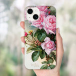 Vintage Roses Case-Mate iPhone Case<br><div class="desc">Custom printed phone case design features a painting of roses and a bumblebee by artist Paul de Longpré. Click Customise It to add your own text and photos to personalise the design.</div>