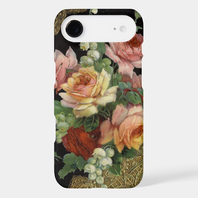 Vintage Roses Case-Mate iPhone Case (Back)