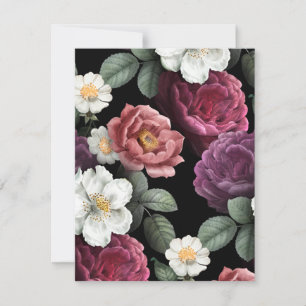 Vintage Roses Illustration Art