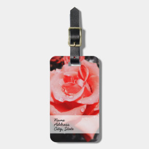 Vintage Roses Luggage Tag