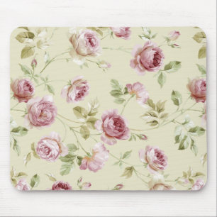 Vintage roses mouse mat