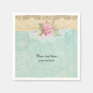 Vintage Roses Napkin