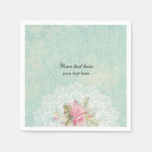 Vintage Roses Napkin