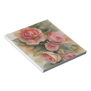 Vintage Roses Note Pad