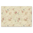 Vintage Roses old distressed fabric pattern