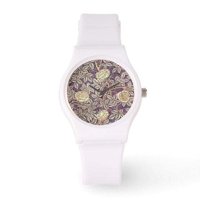 Vintage Roses Pretty Pattern Watch (Front)