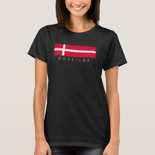 Vintage Roskilde Denmark Vacation Denmark Lover T-Shirt