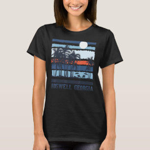 Vintage Roswell Georgia Summer Travel 80s Beach So T-Shirt