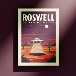Vintage Roswell New Mexico Postcard