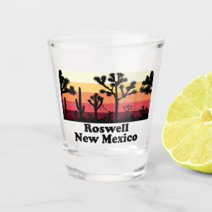 Vintage Roswell New Mexico Shot Glass