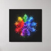 Vintage Rotary Engine Aviation Wall Art, Plane