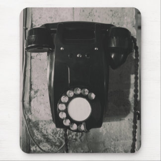 Vintage Rotary Telephone photographic print. Mouse Mat