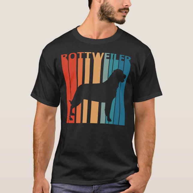 Vintage Rottweiler Owner T-Shirt (Front)