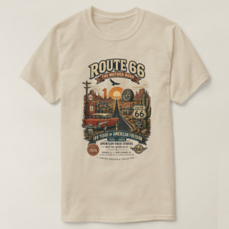 Vintage Route 66 100th Anniversary T-Shirt