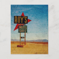 Vintage Route 66 America roadside travel