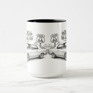 Vintage Route 66 Coffee Mug