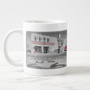 Vintage Route 66 Mother Road Winslow Arizona Large Coffee Mug