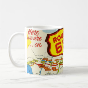 Vintage Route 66 Mug