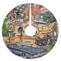 Vintage Route 66, nostalgic poster.