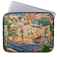 Vintage Route 66 poster.