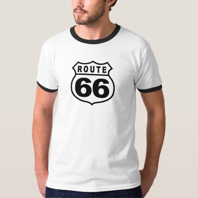 VINTAGE ROUTE 66 TEE (Front)