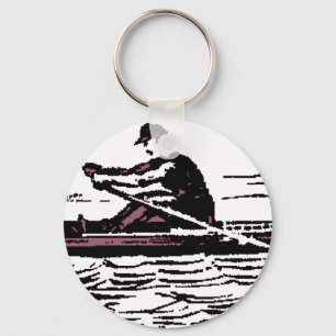 VINTAGE ROWING KEY RING