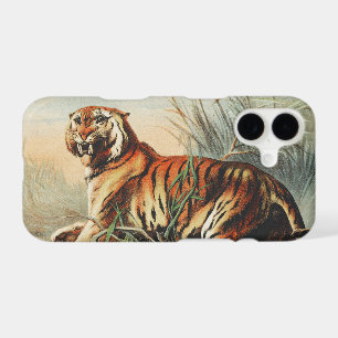 Vintage Royal Bengal Tiger Naturalist Art Print
