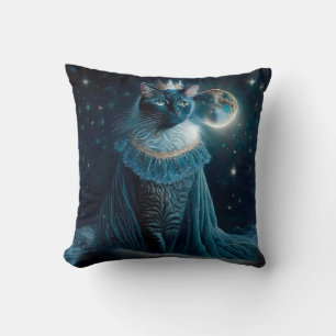 Vintage Royal Cats Cushion