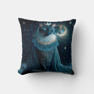 Vintage Royal Cats Cushion