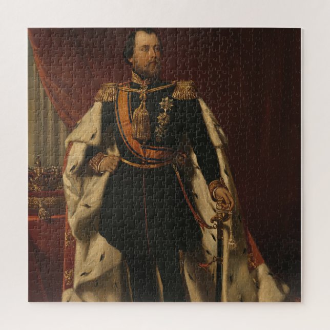 Vintage Royal Portrait Art  Jigsaw Puzzle (Vertical)