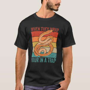 Vintage Royal Python And Coral Ball Python T-Shirt