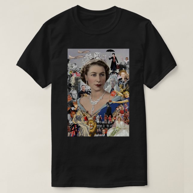 Vintage Royal Queen T-Shirt (Design Front)