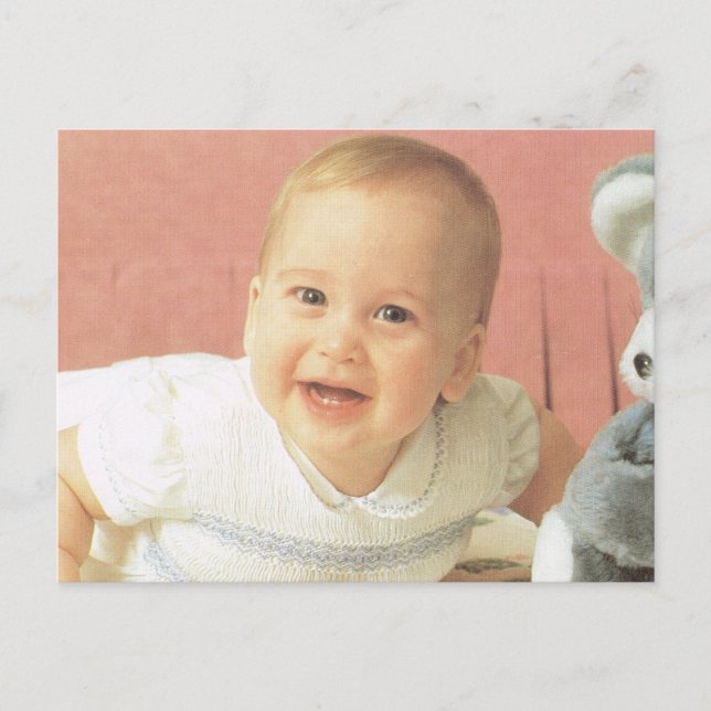 Vintage Royalty, Prince William Postcard (Front)
