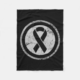 Vintage Rsd Crps Awareness Fleece Blanket