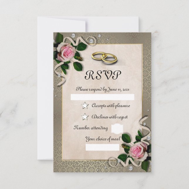 Vintage RSVP Card (Front)