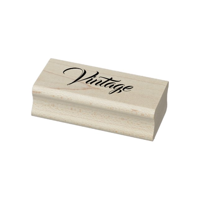 Vintage rubber stamp, cardmaking, scrapbooking stamp (Stamp)