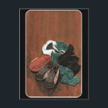 Vintage Rugby Postcard<br><div class="desc">Vintage Rugby,  rugby still life,  rugby,  sport,  sports,  europe,  england,  usa,  france,  french,  english,  european,  painting,  paint,  museum,  artist,  fun,  birthday,  anniversary,  valentine,  valentines,  christmas</div>