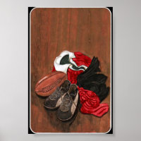 Vintage Rugby Poster
