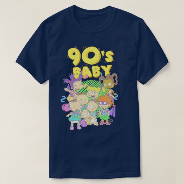 Vintage Rugrats 90s Baby T-Shirt (Design Front)