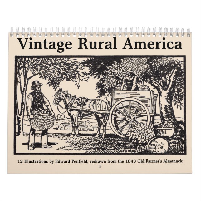 Vintage Rural America Calendar (Cover)