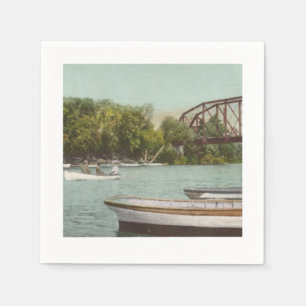 Vintage Russian River Healdsburg Napkins
