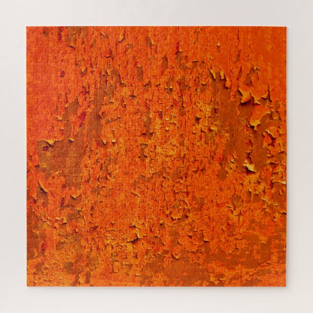 Vintage Rust: Old Textured Surface Jigsaw Puzzle (Vertical)