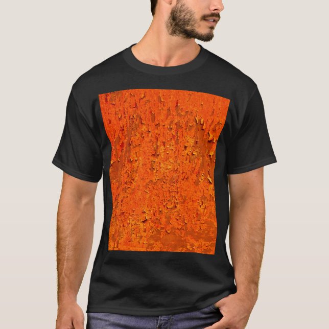 Vintage Rust: Old Textured Surface T-Shirt (Front)