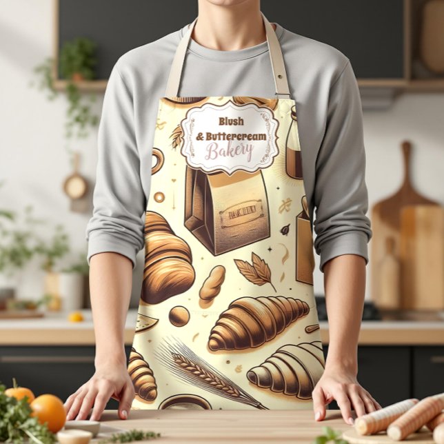 Vintage Rustic Bakery Apron (Creator Uploaded)