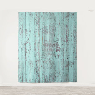 Vintage Rustic Barn Wood Farmhouse Photo Backdrop Tapestry