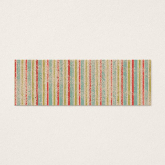 Vintage Rustic Beach Summer Stripes (Front)