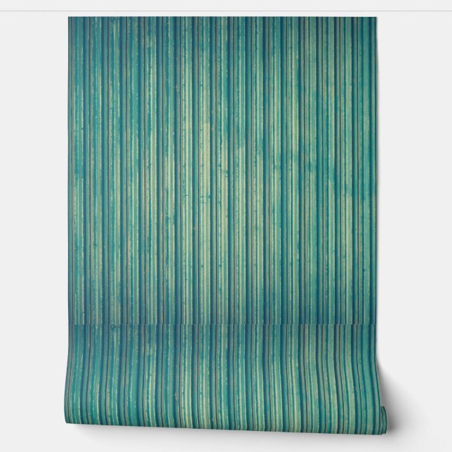 Vintage rustic blue wallpaper (Unrolling)