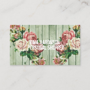 Vintage Rustic Country Antique Business Cards