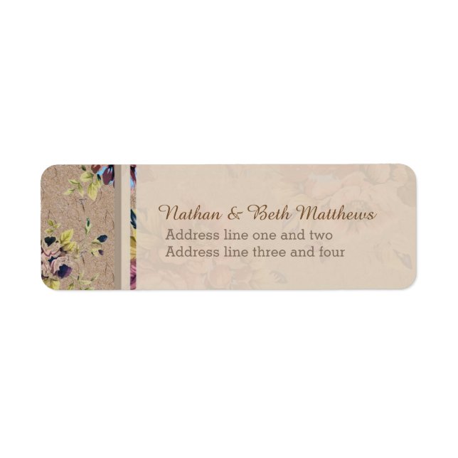 Vintage Rustic Floral (Front)