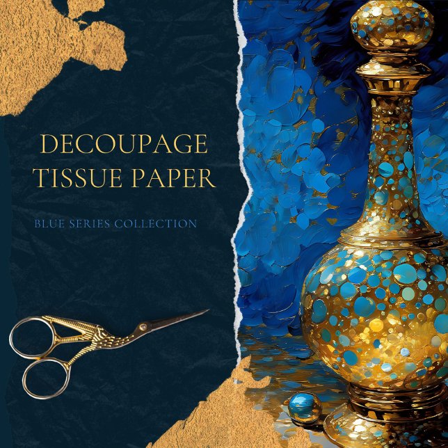 Vintage Rustic Genie Bottle Stilllife Decoupage  Tissue Paper (Creator Uploaded)